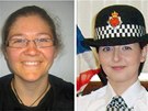 Policistky Fiona Boneová (vlevo) a Nicola Hughesová byly zabity pi útoku v