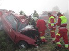 Dopravní nehoda u Bílého Újezdu na Rychnovsku (14. 9. 2012)