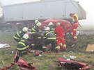 Dopravní nehoda u Bílého Újezdu na Rychnovsku (14. 9. 2012)