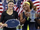 ZASMJME SE SPOLU. ampionka US Open 2012 Serena Williamsová a poraená...