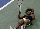 AMERICKÉ EMOCE. Serena Williamsová potvrté v kariée vyhrála US Open.