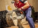 Martin Komrek zskal na zijovm ampiontu Stihl Timbersports 2012 stbrnou...