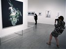 Andy Warhol: Autoportrét (1986) - z instalace Metropolitního muzea umní v New
