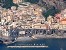 Msteko Atrani  pobeí u Amalfi