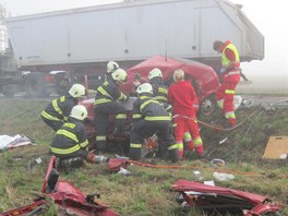 Dopravn nehoda u Blho jezdu na Rychnovsku (14. 9. 2012)