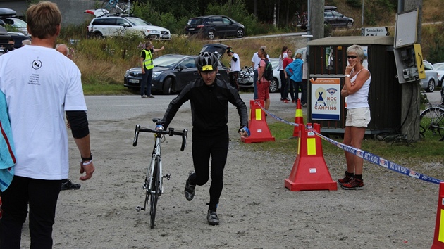 Michal iniala na extrmnm triatlonu Norsemen