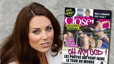 Polonahá Kate na obálce francouzského časopisu Closer