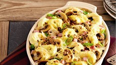 Tortellini zapeené s houbami