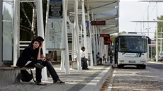 Nový moderní dopravní terminál pro autobusy a trolejbusy v Mariánských Lázních