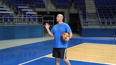 Mike Taylor, americký asistent u eské basketbalové reprezentace.