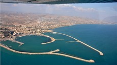 Pístav Licata, jihozápadní pobeí Sicílie