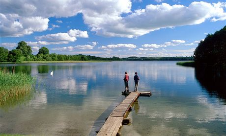Mazursk jezera v Polsku