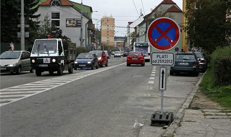 Od úterý 25. záí bude na est týdn uzaven prjezd Lidickou tídu smrem do