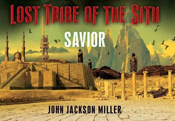 ikovský vysíla na obálce knihy Lost Tribe of the Sith: Savior.