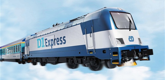 Takto bude vypadat D1 Express, který bude mít internet. Vagony polepují dráhy dnes.