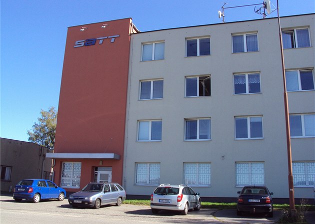 Výrobní areál Satt ve áe nad Sázavou.