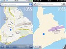 Vtípky a nepesnosti map pro iOS6