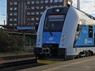 První cestu s pasaéry zahájil nový vlak eské výroby RegioPanter v