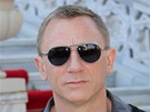 Pedstavitel 007 Daniel Craig po tiskové konferenci k filmu Skyfall v Istanbulu