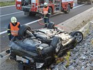 Váná dopravní nehoda zastavila ve tvrtek 20. záí ped sedmou hodinou ranní