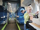 Interiér nové vlakové soupravy RegioShark.