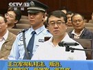 Bývalý policejní éf Wang Li-jün dostal v ín 15 let. (24. 9. 2012)