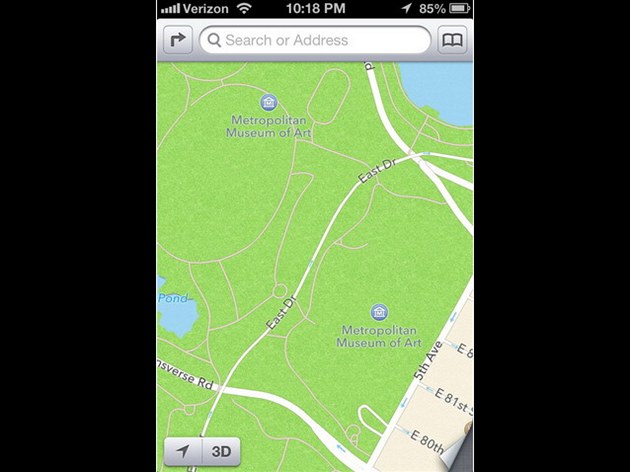 Jak asi bude probíhat vývoj aplikace map pro novou verzi iOS 7?