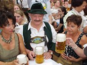 Oktoberfest v nmeckm Mnichov