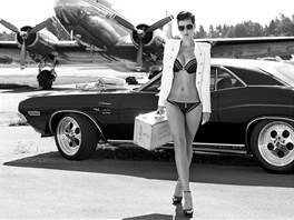 Kalendá Miss Tuning pro rok 2013. Leden. Lokace: Helsinki Malmi Airport,...