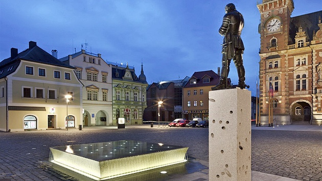 Rekonstrukce Masarykova náměstí ve Frýdlantu v Čechách.