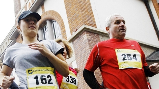 Beck zvod Run Tour 2012. Hromadn prbh mstem Hradec Krlov.
