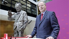 N�kdej�í ministr financí a kandidát SPD na p�í�tího kanclé�e Peer Steinbrück. V