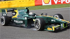 Giedo van der Garde vyhrál na voze týmu Caterham poslední závod sezony GP2.