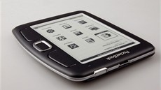 PocketBook - tlaítko pro vypínání a slot pro microSD kartu