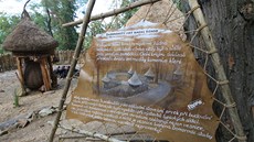 Druhá ást expozice Etiopie, která se v sobotu otevírá ve zlínské zoo.
