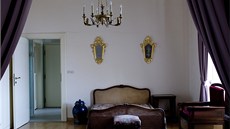 Lonice bytu Jana Masaryka v ernínském paláci nacházejícím se na Loretánském...