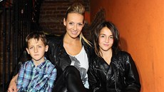 Martina Gavriely se svými dětmi