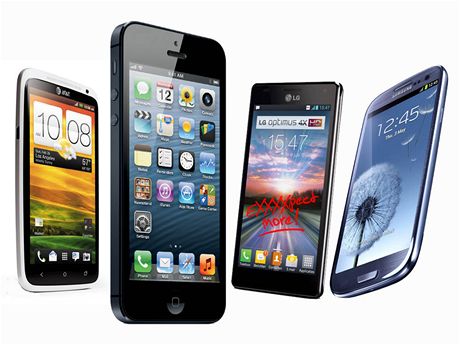 Porovnání výkonu iPhonu 5 se Samsungem Galaxy S II, HTC One X a LG Optimus 4X HD