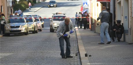 Horní ulice v Havlíkov Brod. Do irího povdomí se stala mimo jiné i bankou, kterou se u nkolikrát neúspn snaili pepadnout lupii, naposledy ped temi roky.