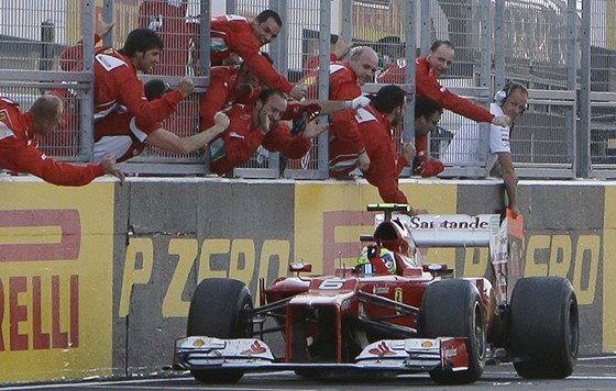 Pi Velké cen Japonska se Massa vrátil po dvou letech na stupn vítz. V Suzuce pesvdil vedení Ferrari, e do týmu patí.