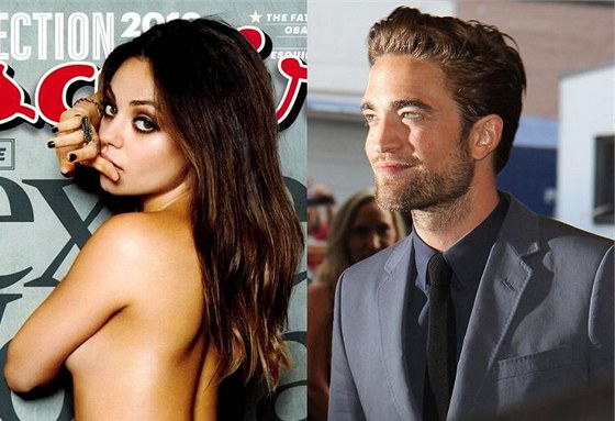 Mila Kunisová a Robert Pattinson