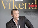 Titulní strana magazínu Víkend DNES na téma James Bond - Daniel Craig