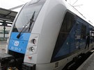 V eských Budjovicích pedstavily eské dráhy novou vlakovou soupravu
