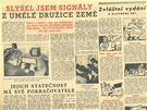 První pokusy o sledování druice, 7.10.1957