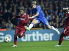 Torres z Chelsea stílí na soupeovu branku