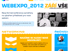 Stránky eské konference WebExpo lákaly pedevím na setkávání (networking)