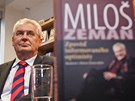 Kandidát na prezidenta Milo Zeman poktil v Paláci knih Luxor na praském