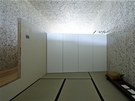 Budoucí dtský pokojík s tradiními tatami je umístný asi o padesát centimetr