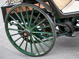 Národní technické muzeum v Praze pipravilo ukázku nejstarích vozidel v...