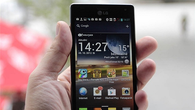 LG Optimus 4X HD - pednost testovanho telefonu je kvalitn displej.